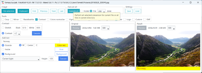 Screenshot von Foto Kilof